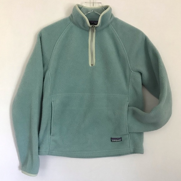 Patagonia Tops - Teal Green Patagonia Synchilla Fleece XS
